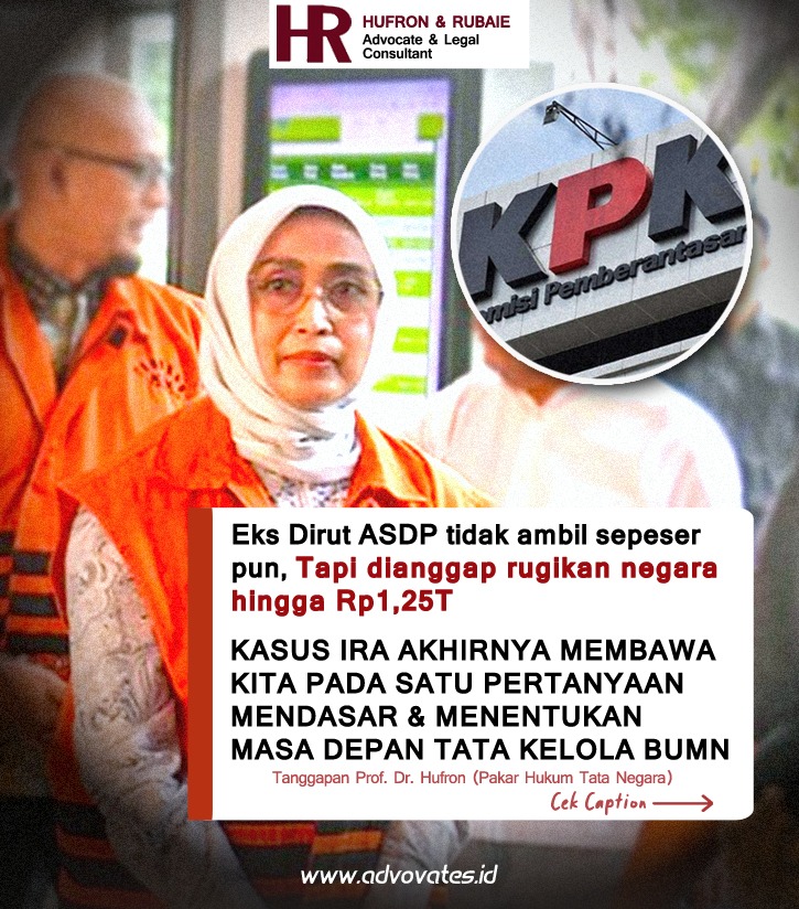 Eks Dirut PT ADSP, Ira Puspadewi Di Vonis 4,6 tahun penjara