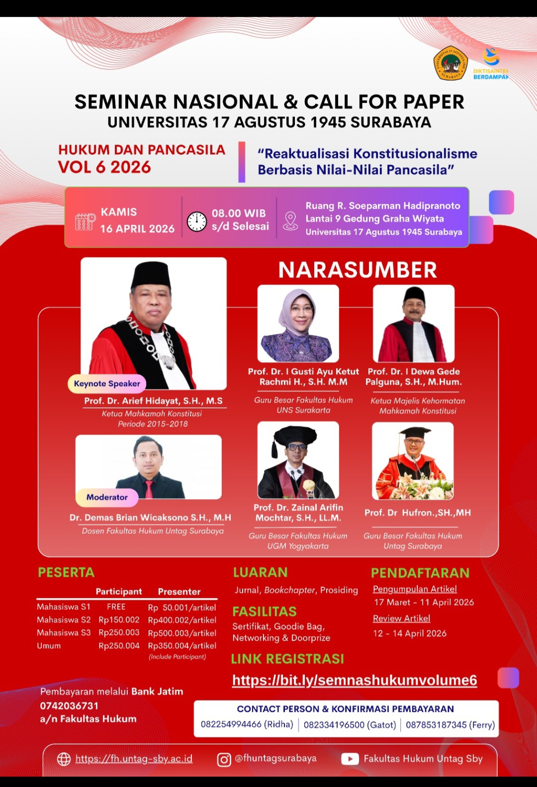 Seminar Nasional Hukum dan Pancasila